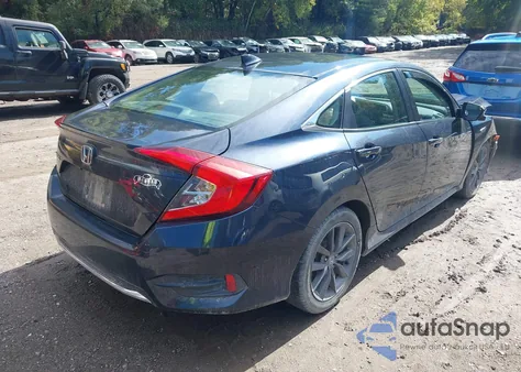 2021 Honda Civic Ex-L z USA, uszkodzony, nr VIN 19XFC1F77ME203430